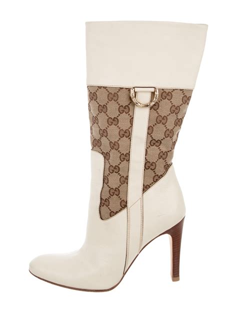 boots gucci femme|high heel Gucci boots women.